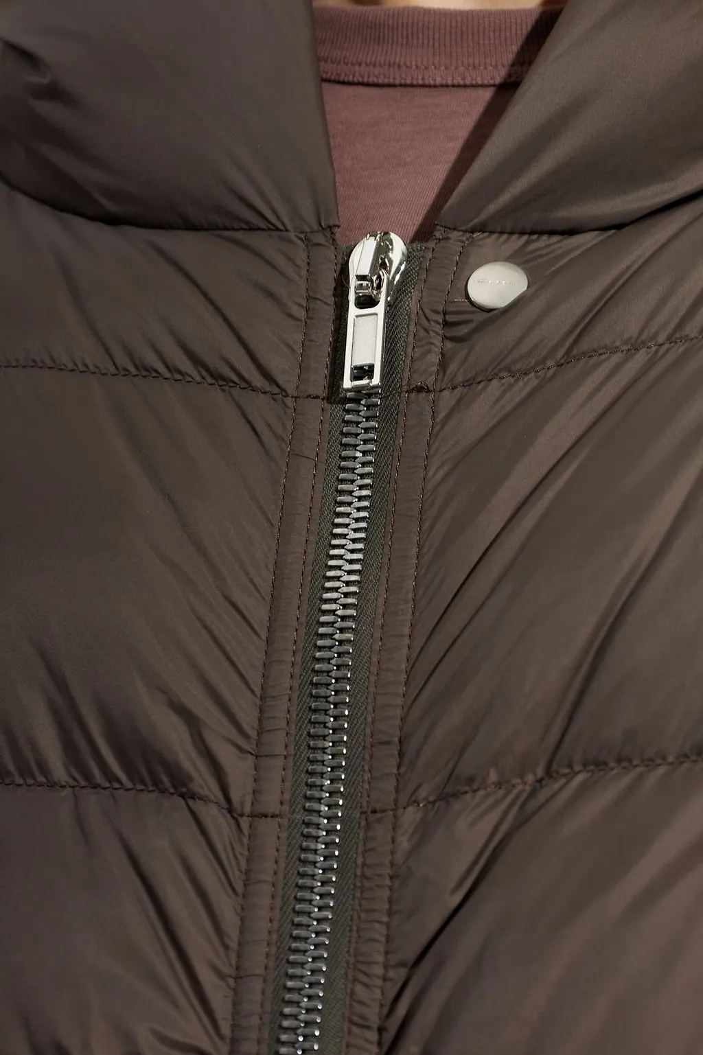 Rick Owens Hooded Puffer Down Jacket