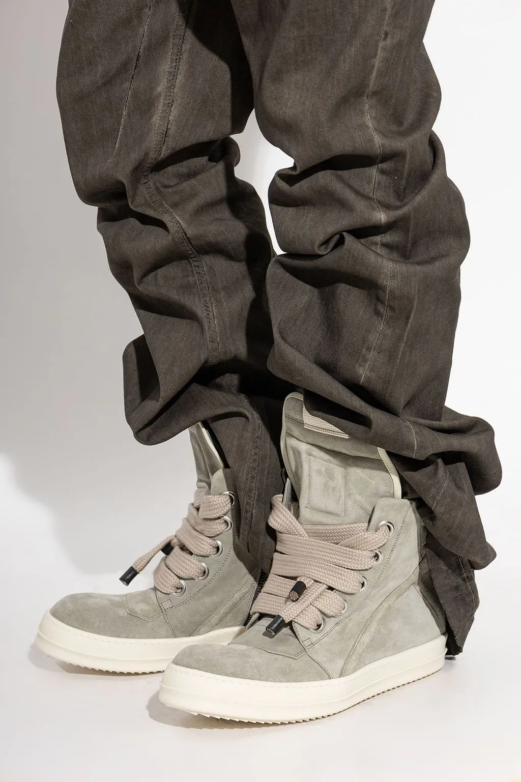 Rick Owens Jumbolace Geobasket High-Tops