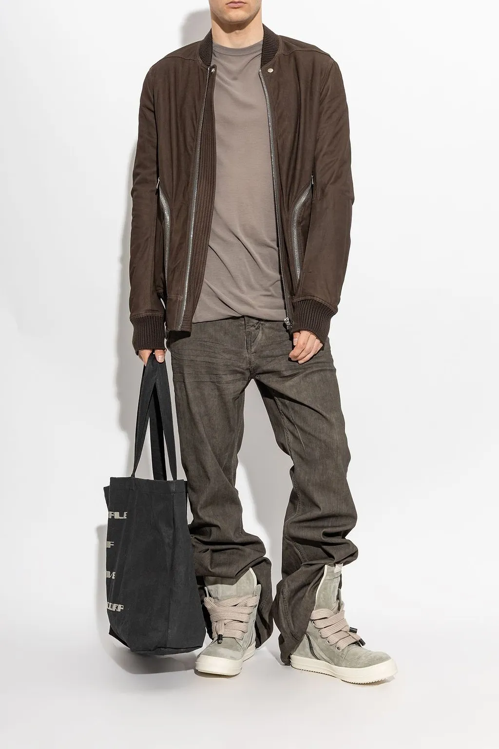 Rick Owens Jumbolace Geobasket High-Tops