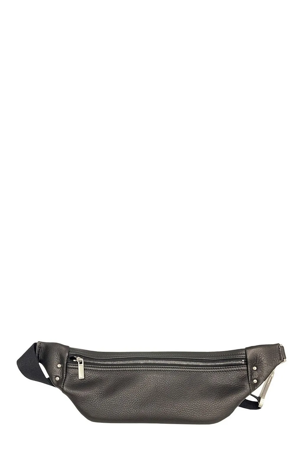 Rick Owens Logo Embossed Zipped Belt Bag