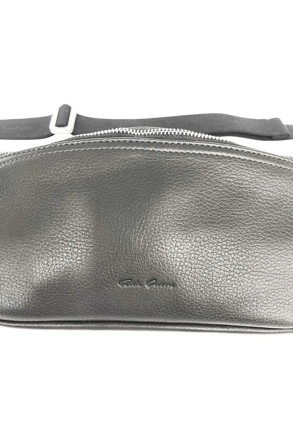 Rick Owens Logo Embossed Zipped Belt Bag