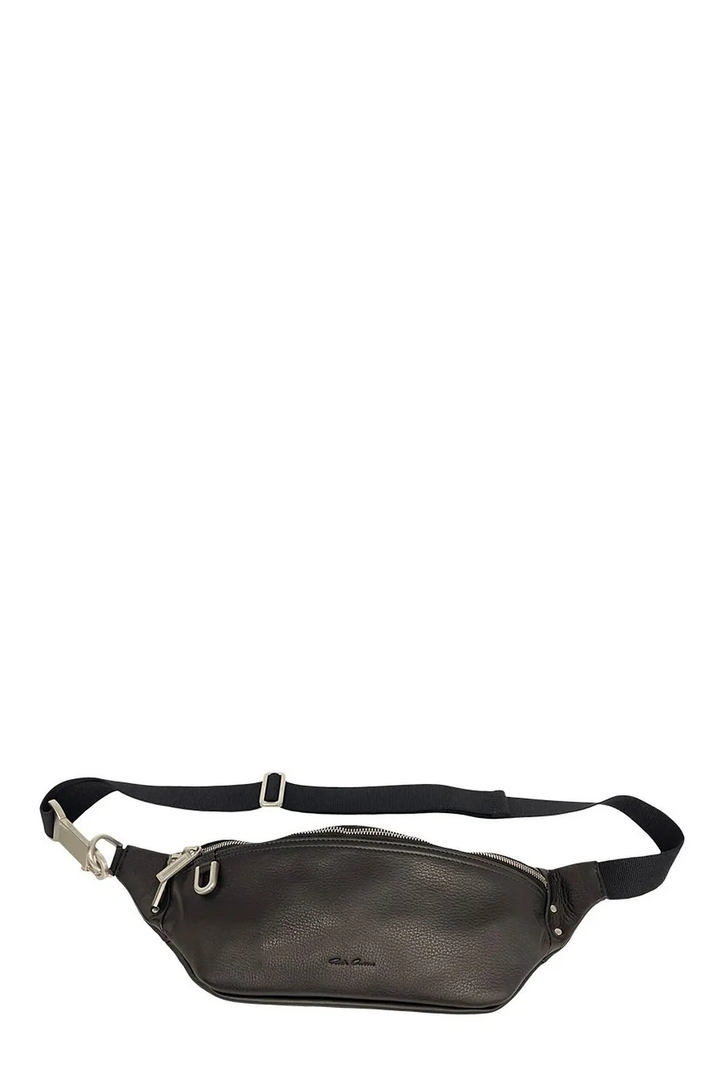 Rick Owens Logo Embossed Zipped Belt Bag