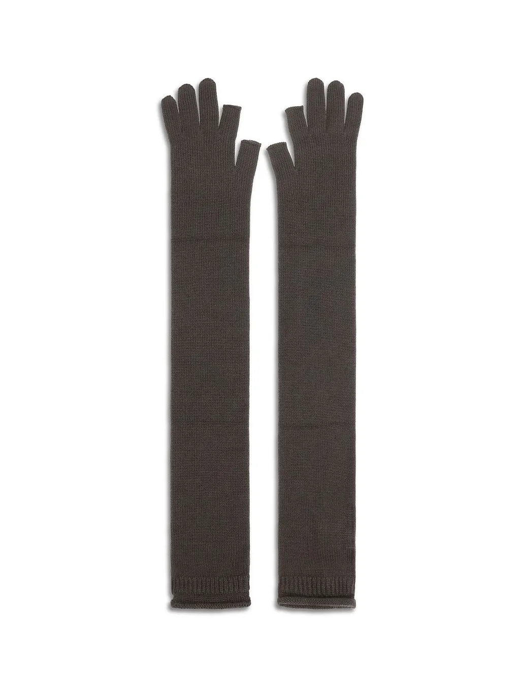 Rick Owens Long Knit Gloves