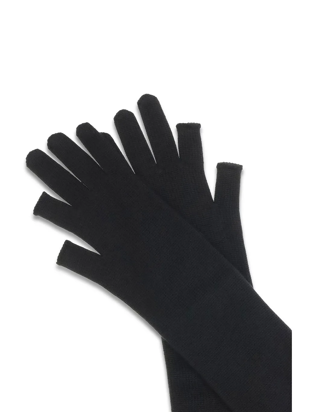 Rick Owens Long Knit Gloves