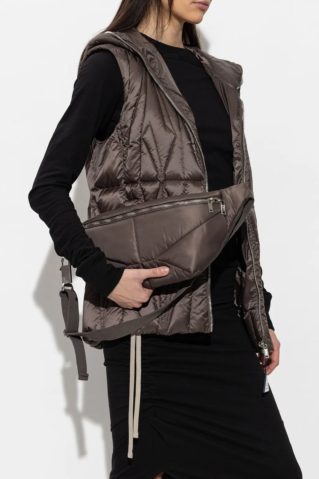 Rick Owens Moncler Quilted Belt Bag