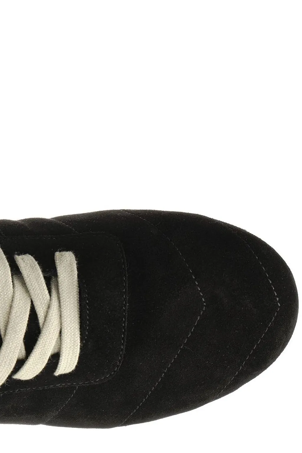 Rick Owens Quilted Chevron High-Top Sneakers