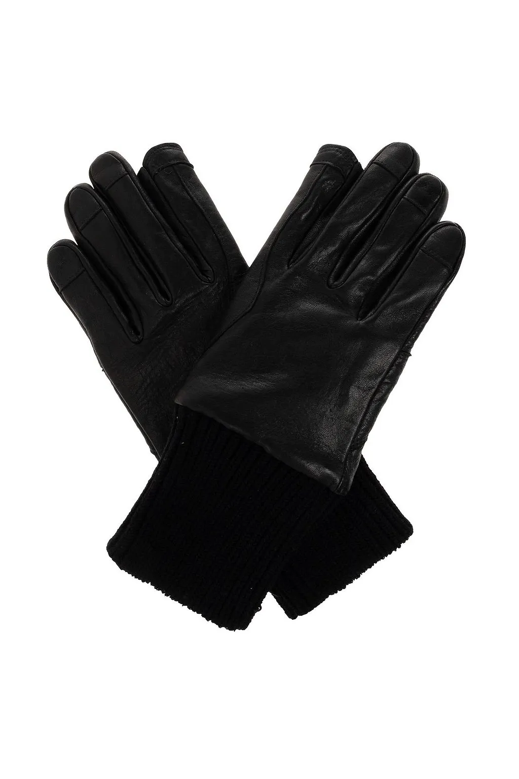 Rick Owens Ribbed Cuffs Slip-On Gloves