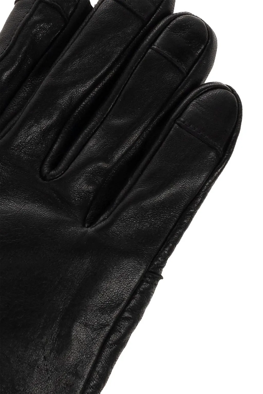 Rick Owens Ribbed Cuffs Slip-On Gloves