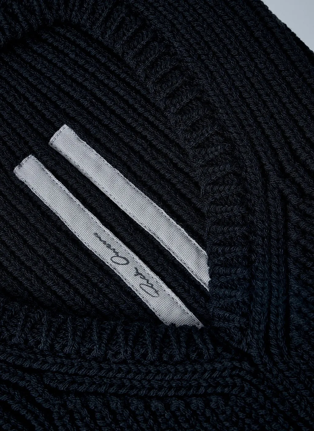Ribbed Knit Balaclava