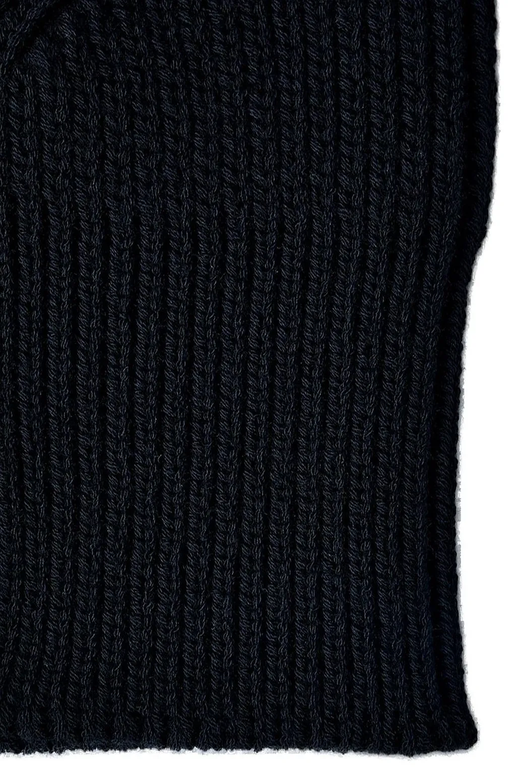 Ribbed Knit Balaclava