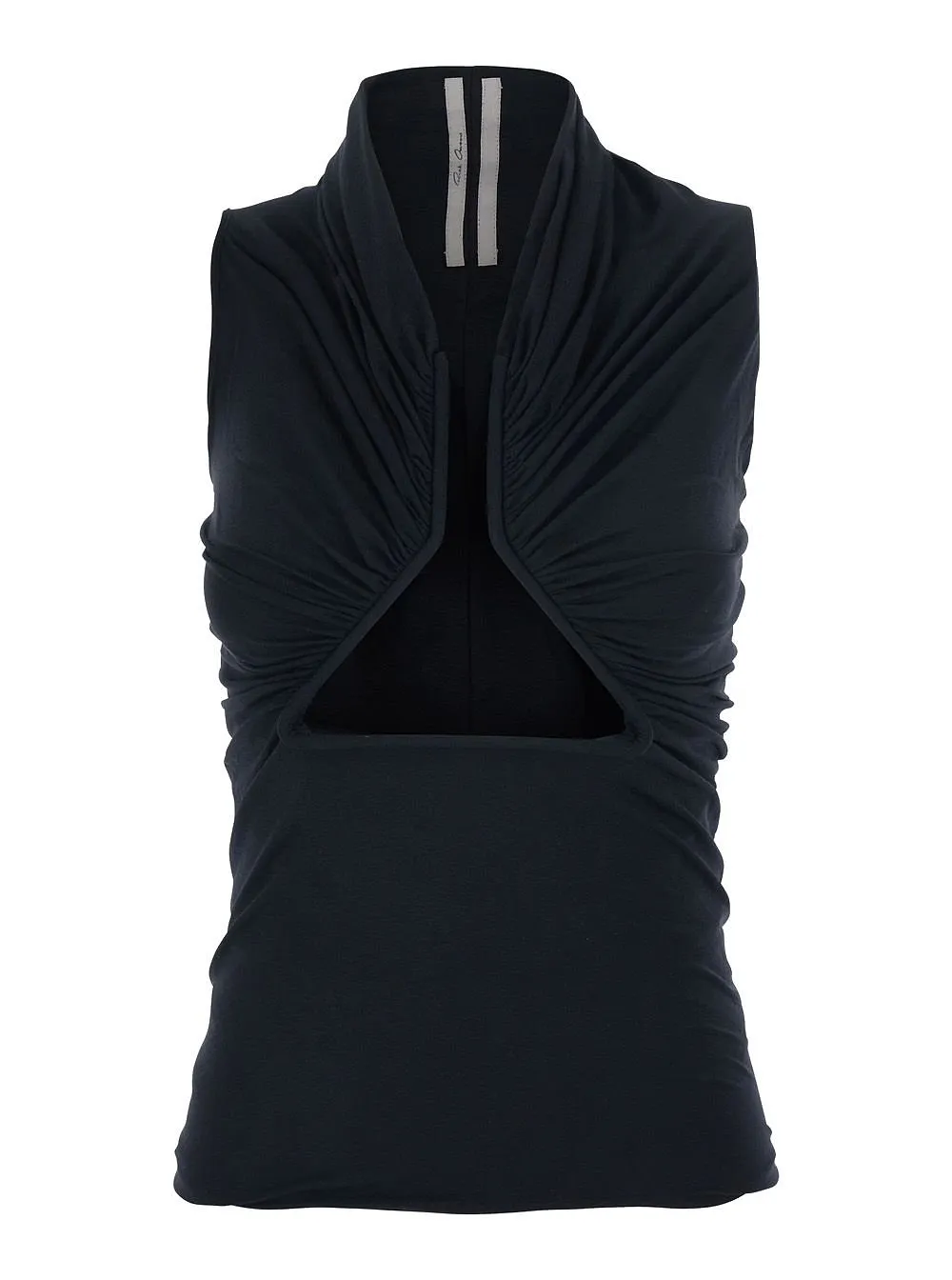 Rick Owens Sleeveless Gathered Top