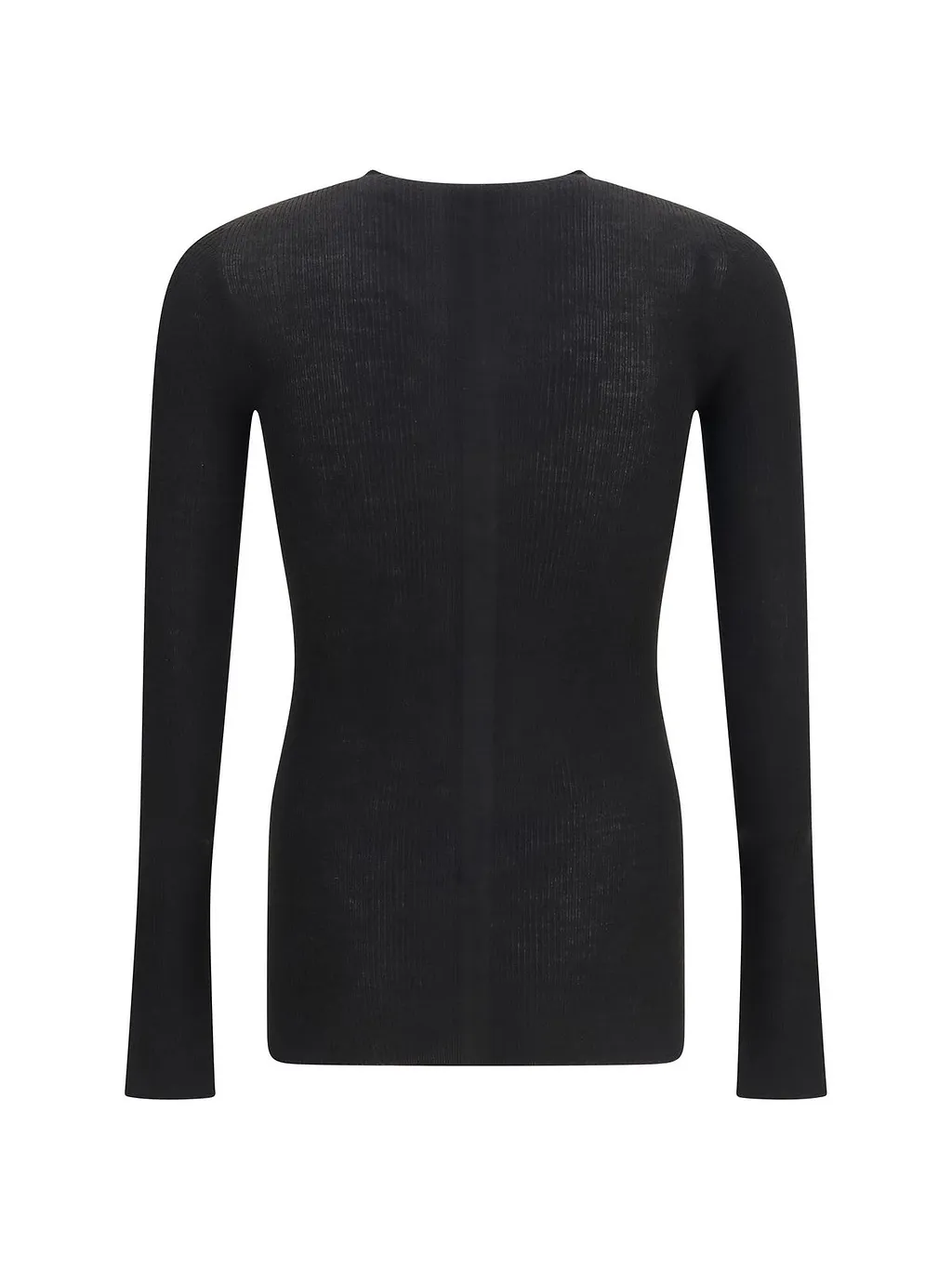 Rick Owens Slim Fit Ribbed Knit Pullover