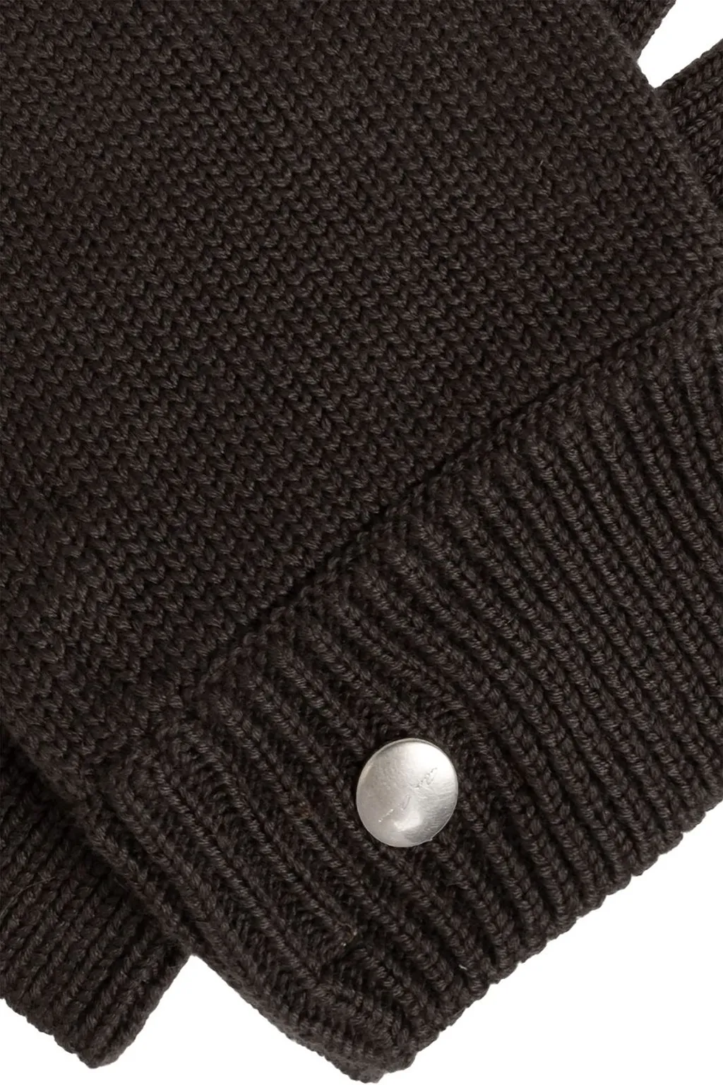 Rick Owens Textured Knit Gloves