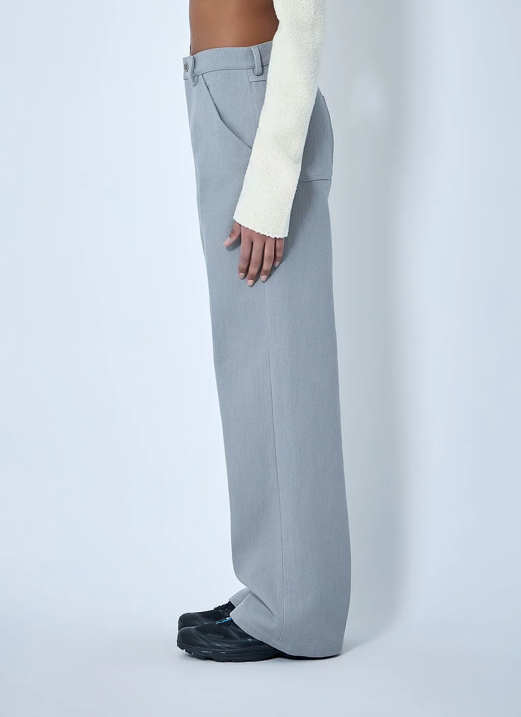 Rier Wide-Leg Tailored Pants