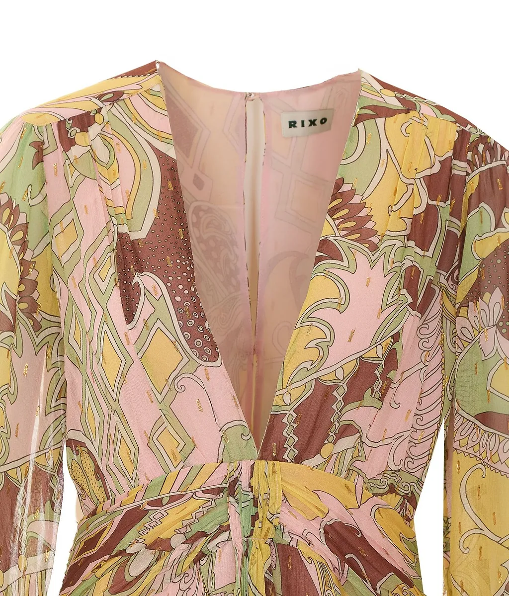 Clove Printed Mini Dress