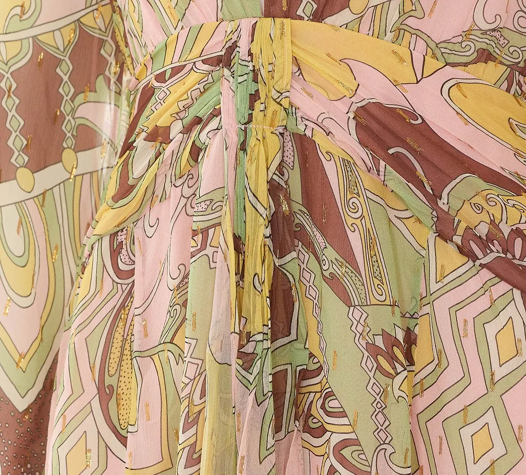 Clove Printed Mini Dress