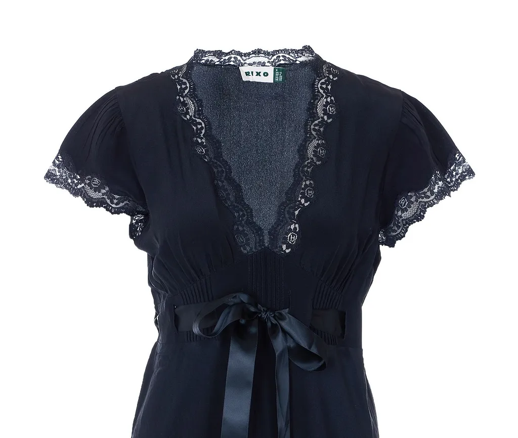 Rixo Marlice V-Neck Dress