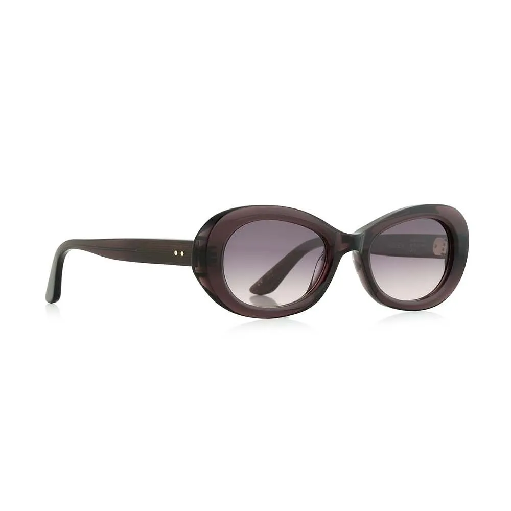 Robert La Roche Amanda Oval-Frame Sunglasses