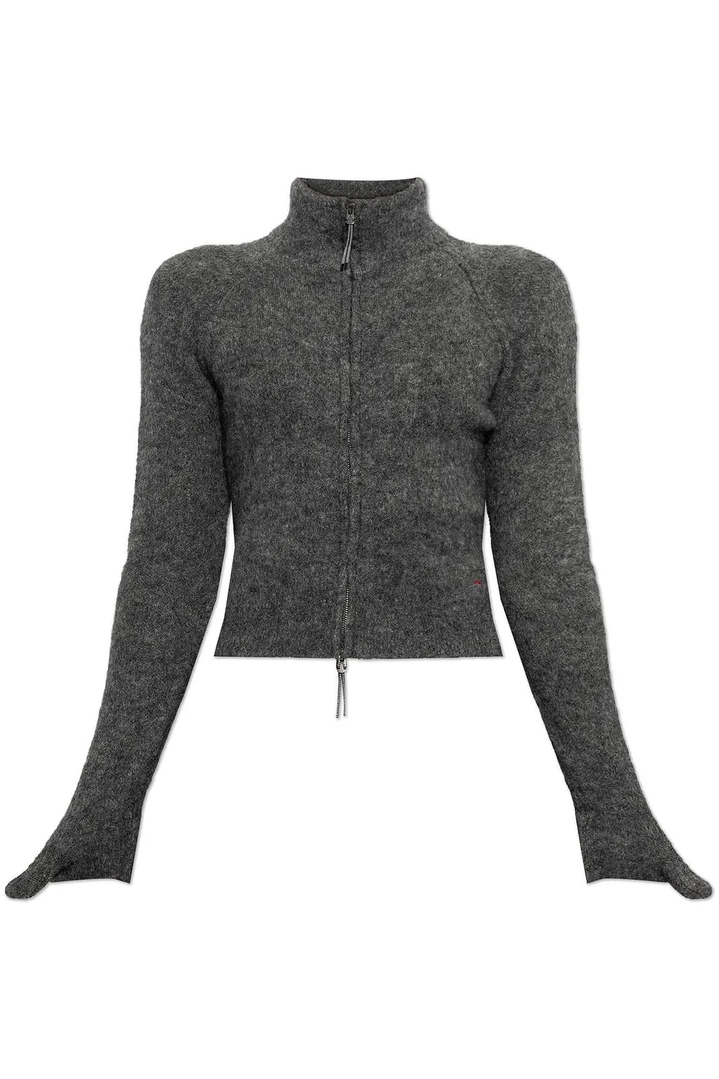 Roa Zip-Up High Collar Cardigan