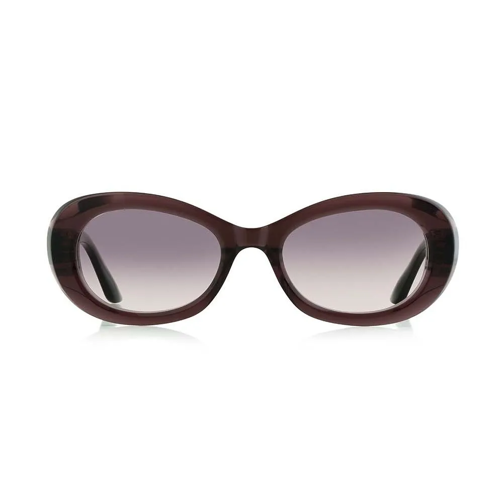 Robert La Roche Amanda Oval-Frame Sunglasses