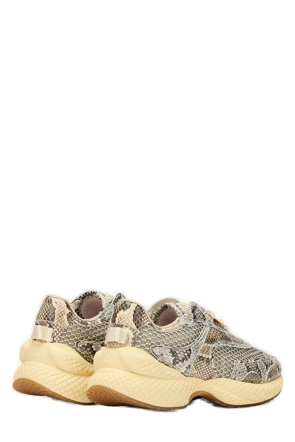 Roberto Cavalli Animal Printed Lace-Up Sneakers