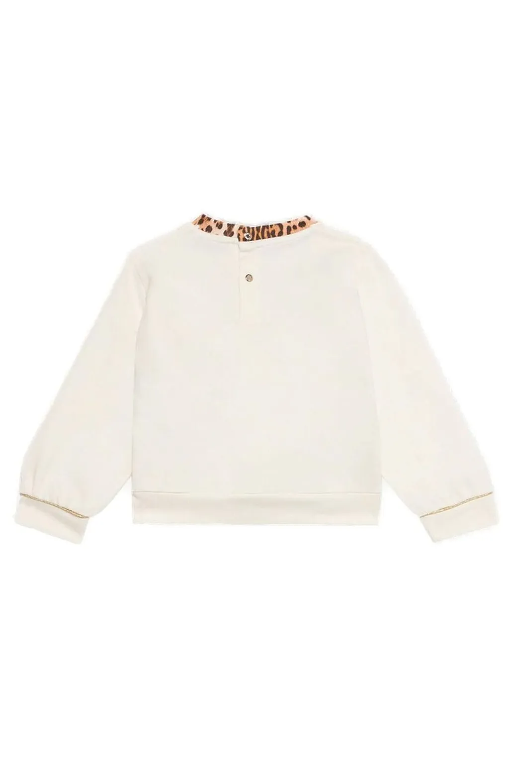 Roberto Cavalli Junior Logo Printed Crewneck Sweatshirt
