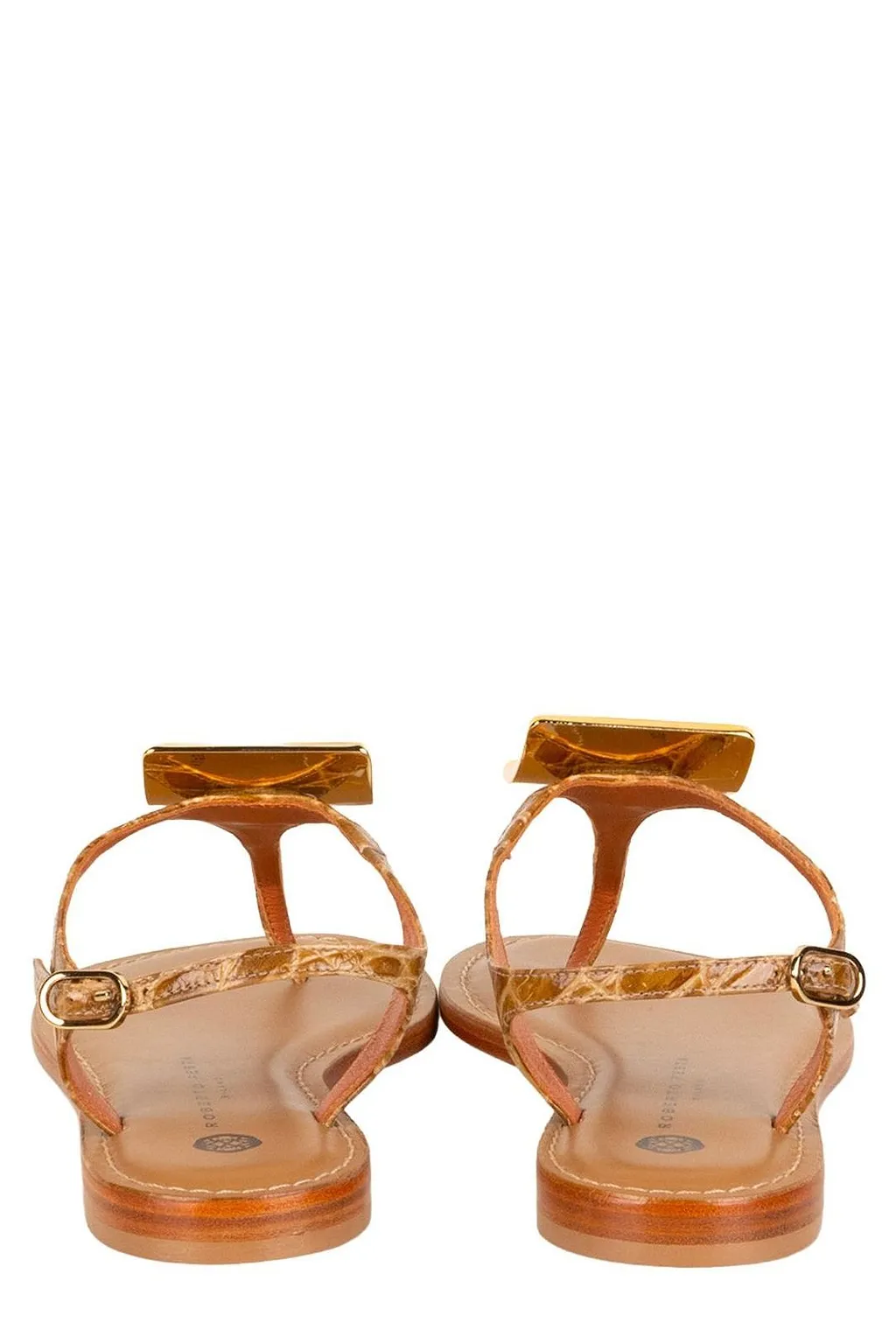 Roberto Festa Procida Embossed Sandals