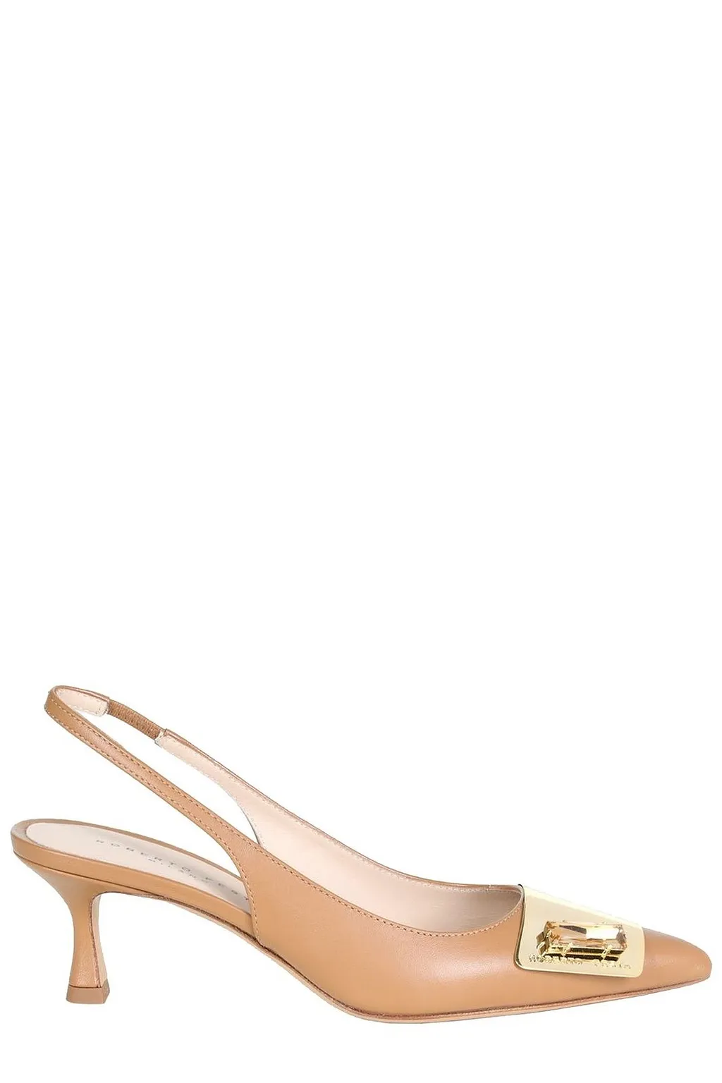 Roberto Festa Slingback Kitten Heel Pumps