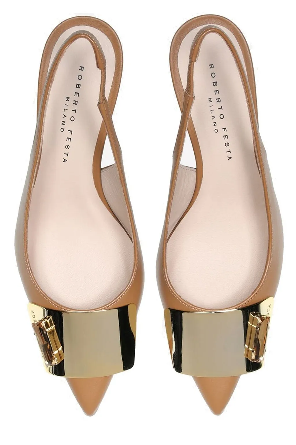 Roberto Festa Slingback Kitten Heel Pumps