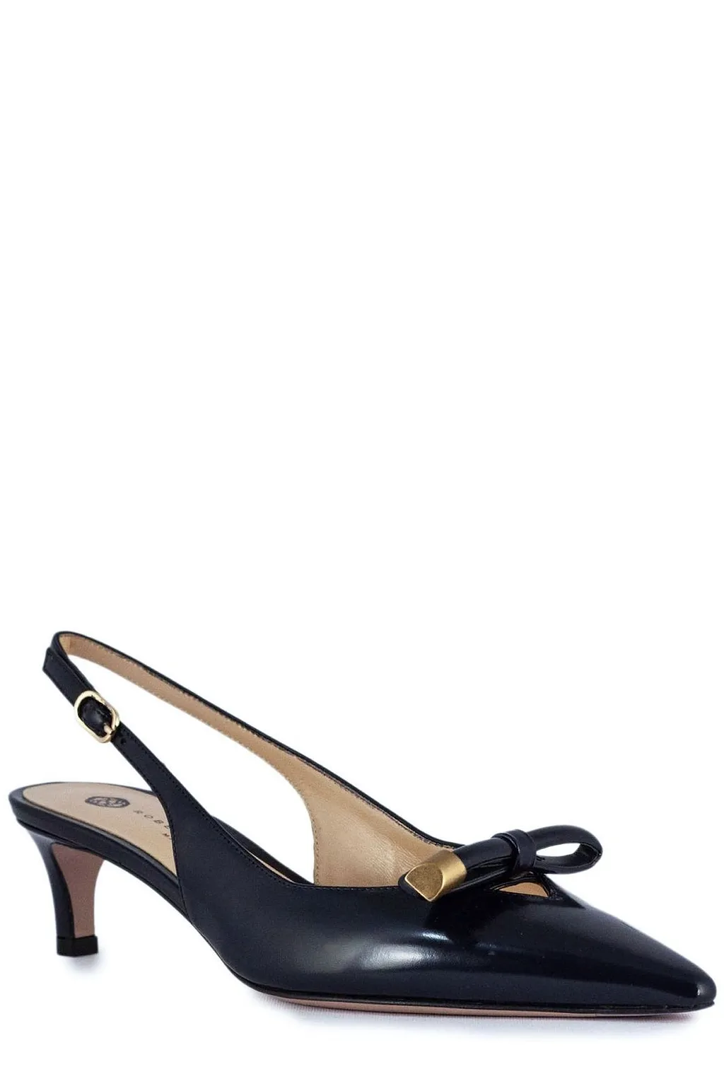Roberto Festa Senyal Bow Slingback Heeled Sandals