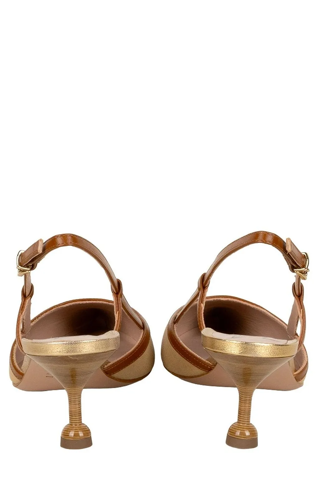 Roberto Festa Slingback Panelled Pumps