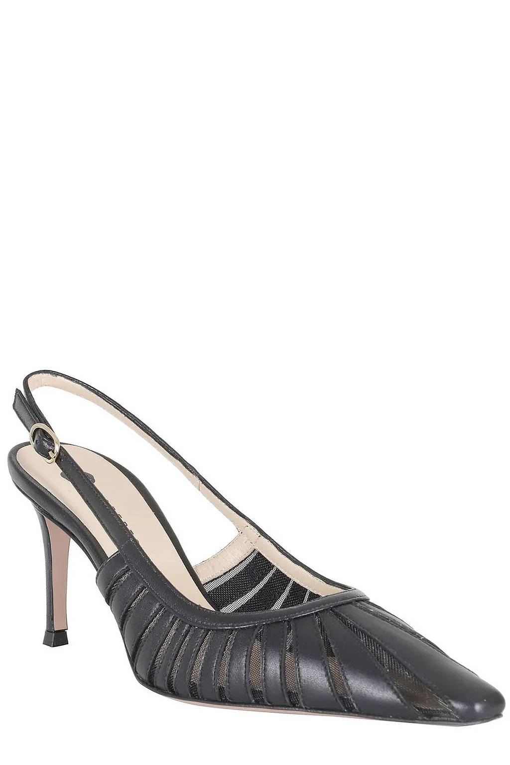 Roberto Festa Sunny Slingback Laser-Cut Pumps