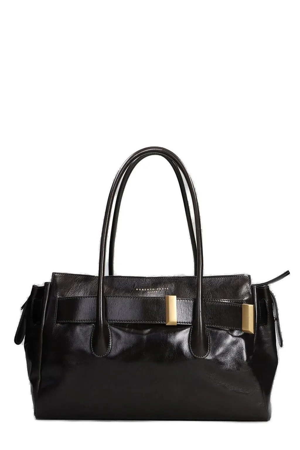 Roberto Festa Zipped Top Handle Tote Bag