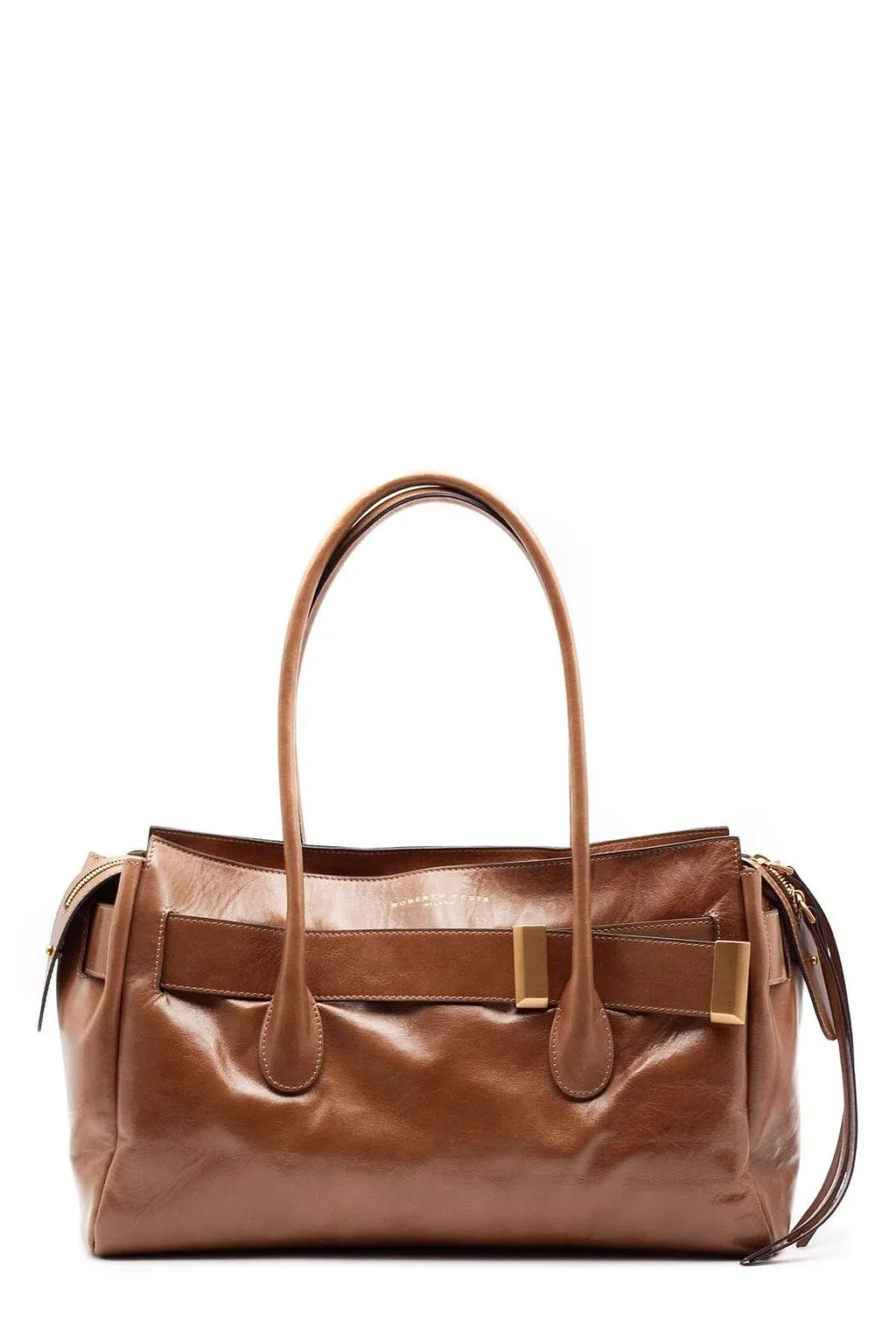 Roberto Festa Zipped Top Handle Tote Bag