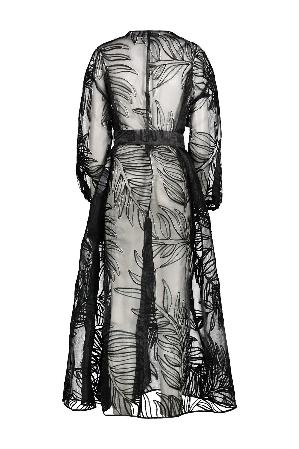 Rochas Embroidered Design Opera Coat
