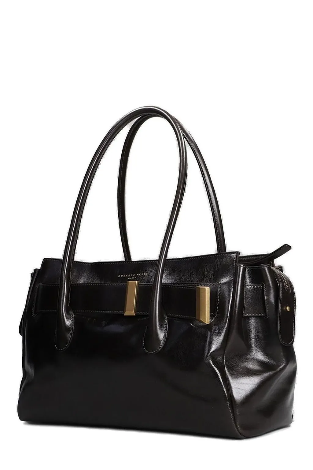 Roberto Festa Zipped Top Handle Tote Bag