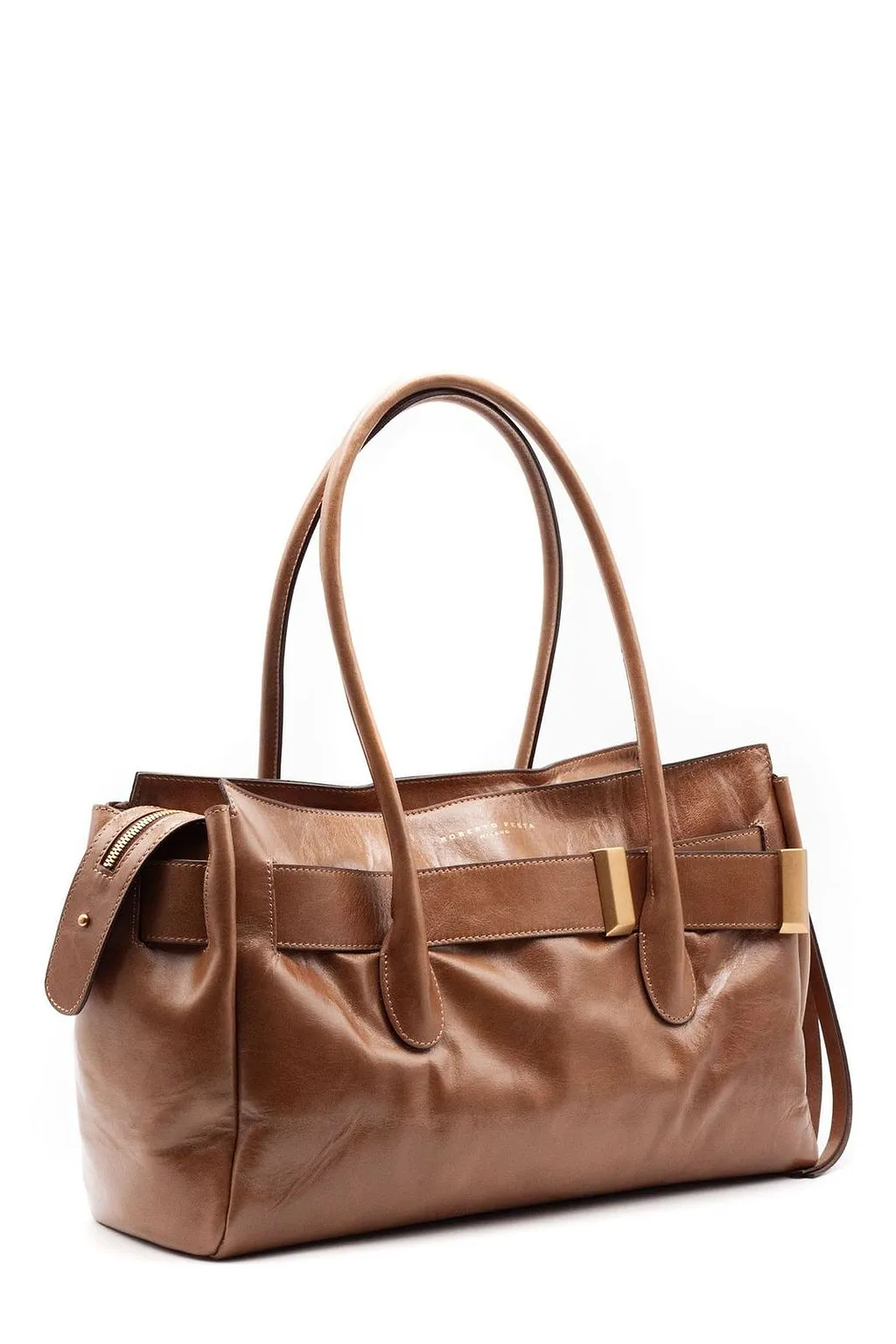 Roberto Festa Zipped Top Handle Tote Bag