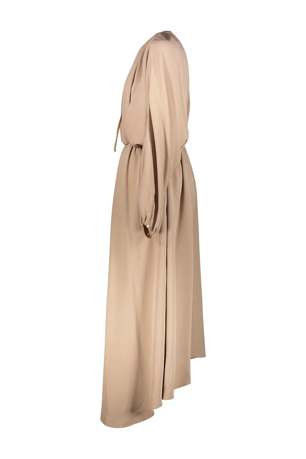 Rochas Long-Sleeved Midi Dress