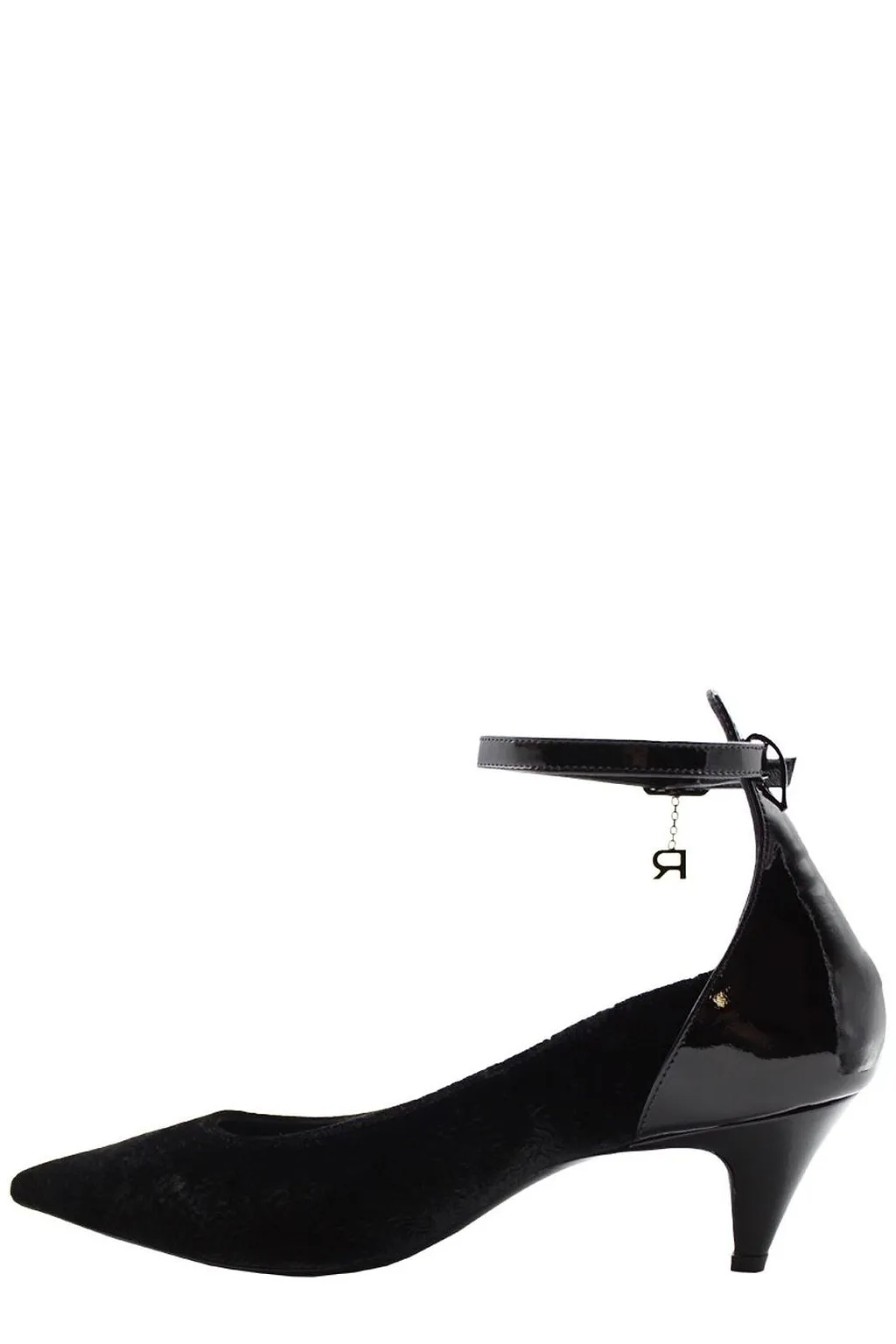 Rochas Velvet Ankle Pumps