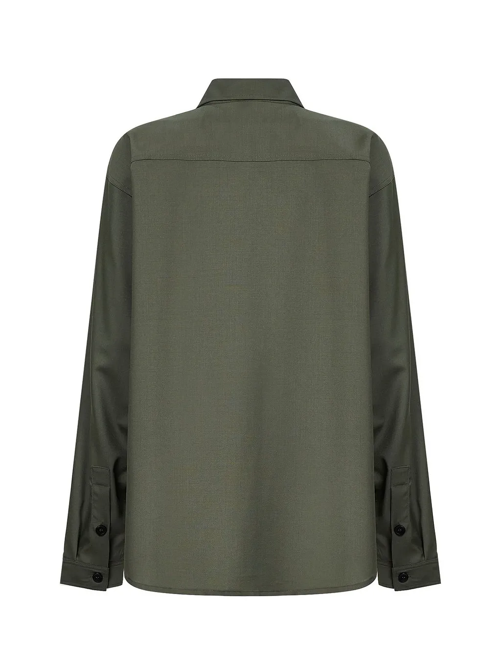 Rose Burrito Oversized Button-Up Shirt