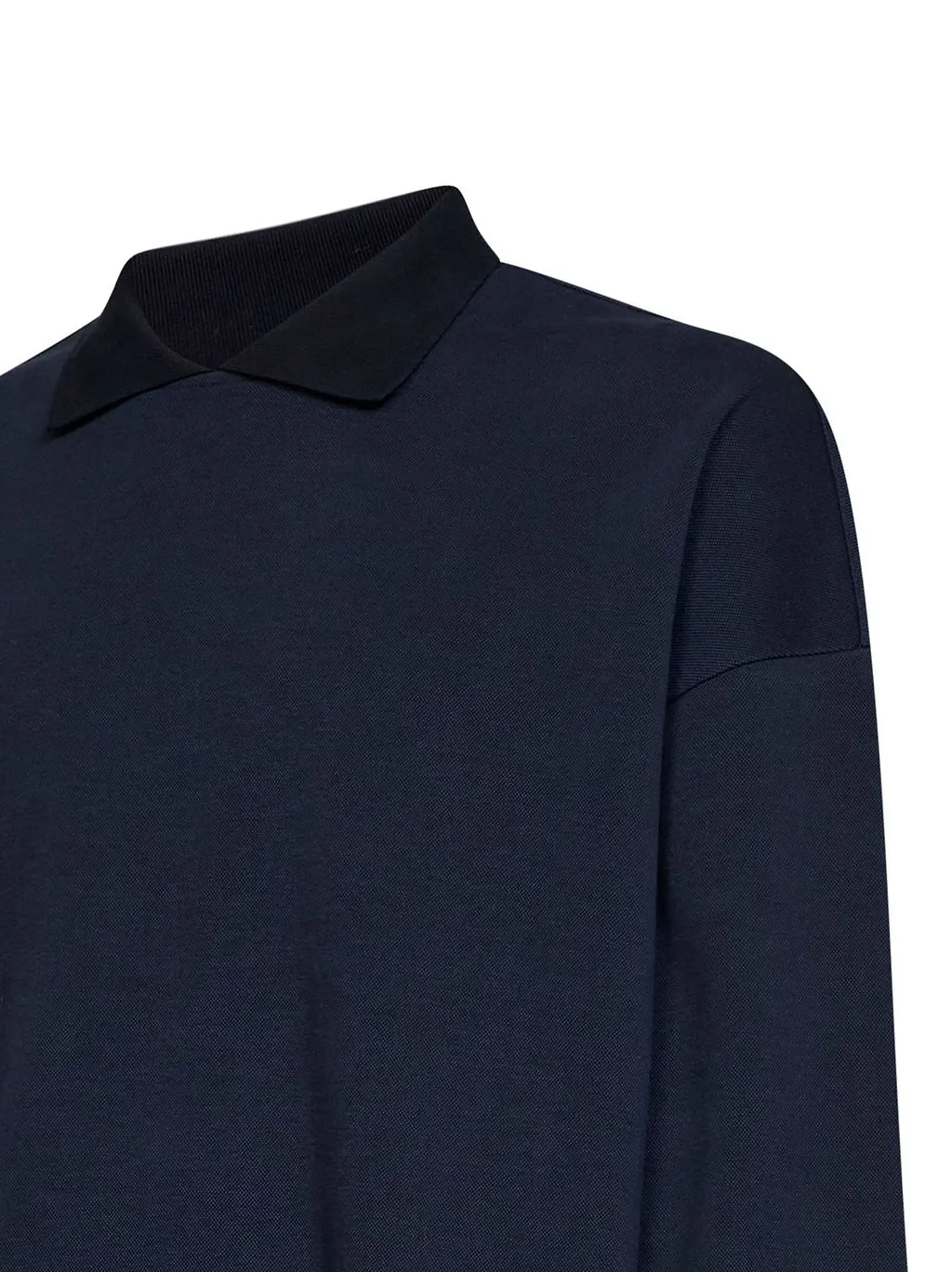 Rose Burrito Long Sleeved Polo Shirt