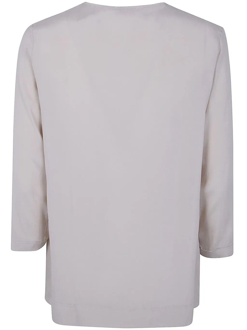 Rossopuro 3/4 Sleeve Silk Blouse