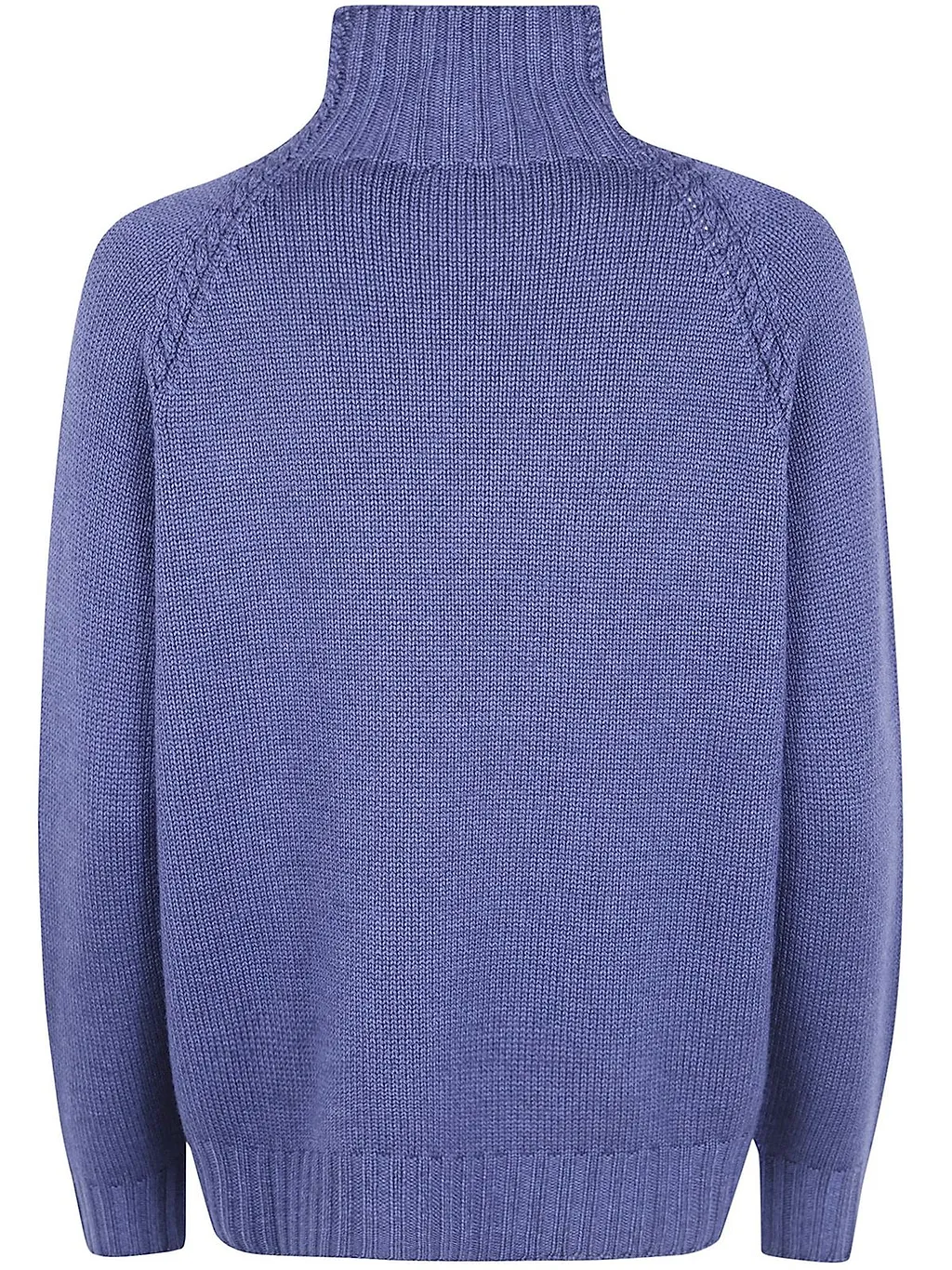 Rossopuro Ribbed Turtleneck Knitted Sweater