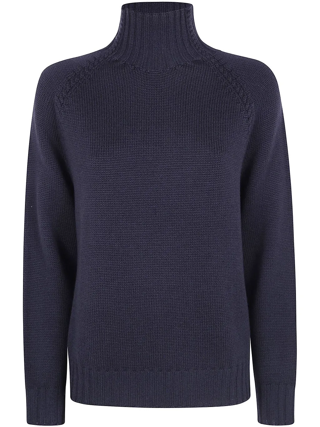 Rossopuro Ribbed Turtleneck Knitted Sweater