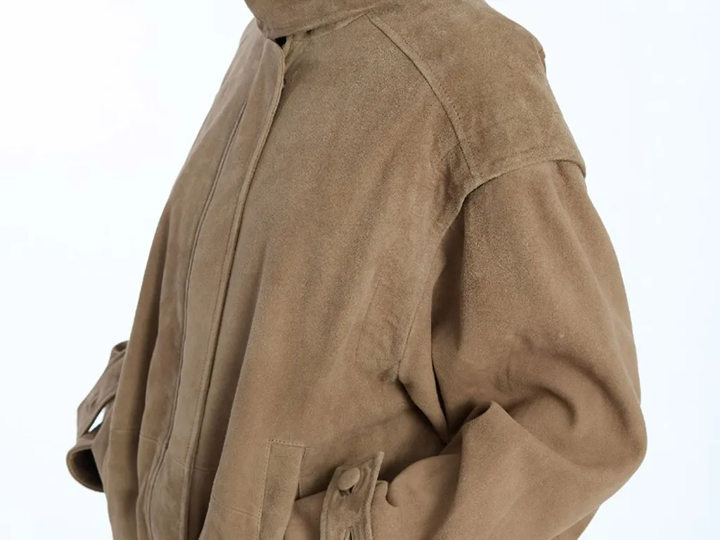 Rotate Oversized High-Collar Jacket