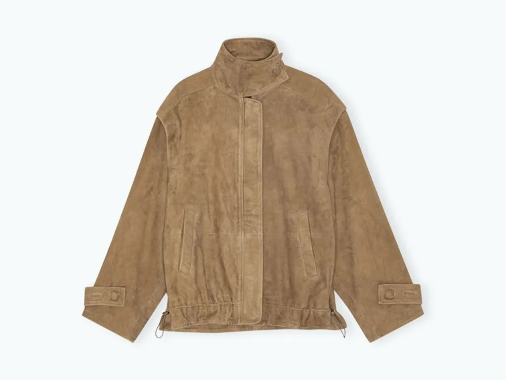 Rotate Oversized High-Collar Jacket
