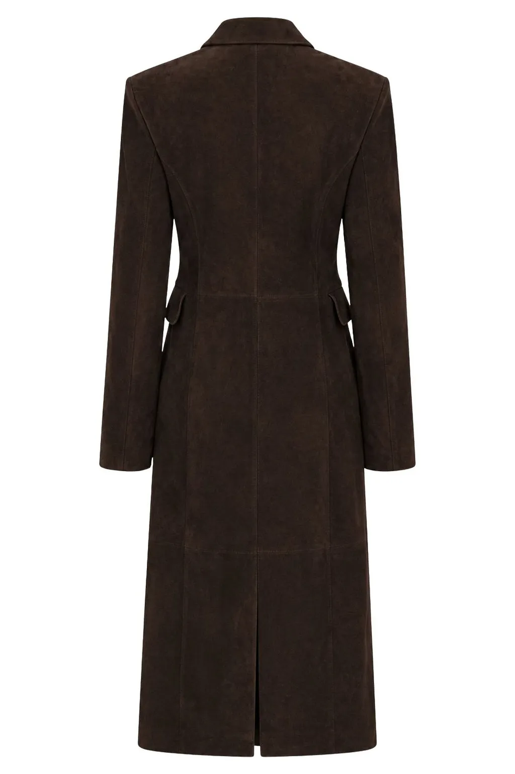 Rotate Double-Breasted Long Coat