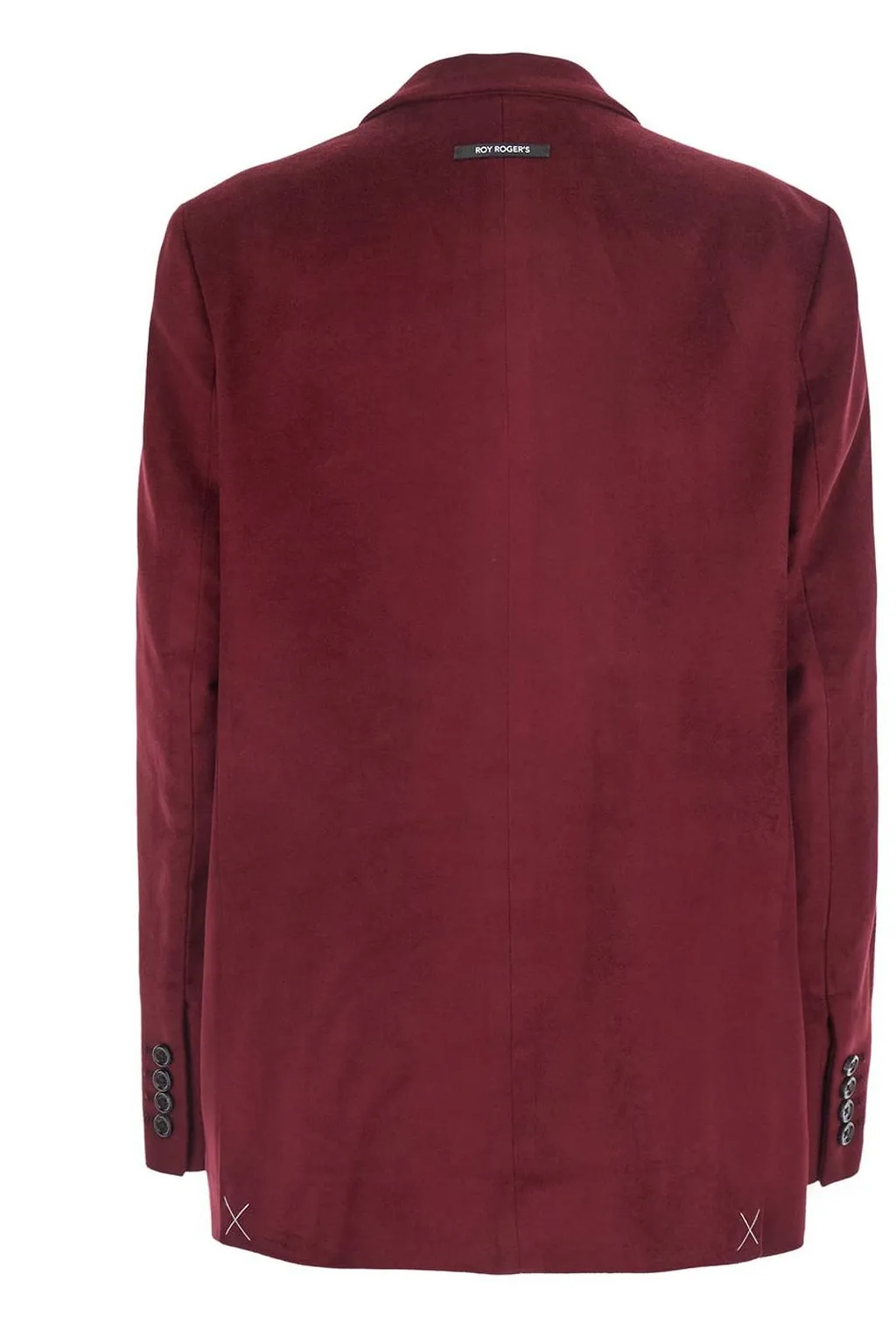 Roy Roger's Double-Breasted Velvet Blazer