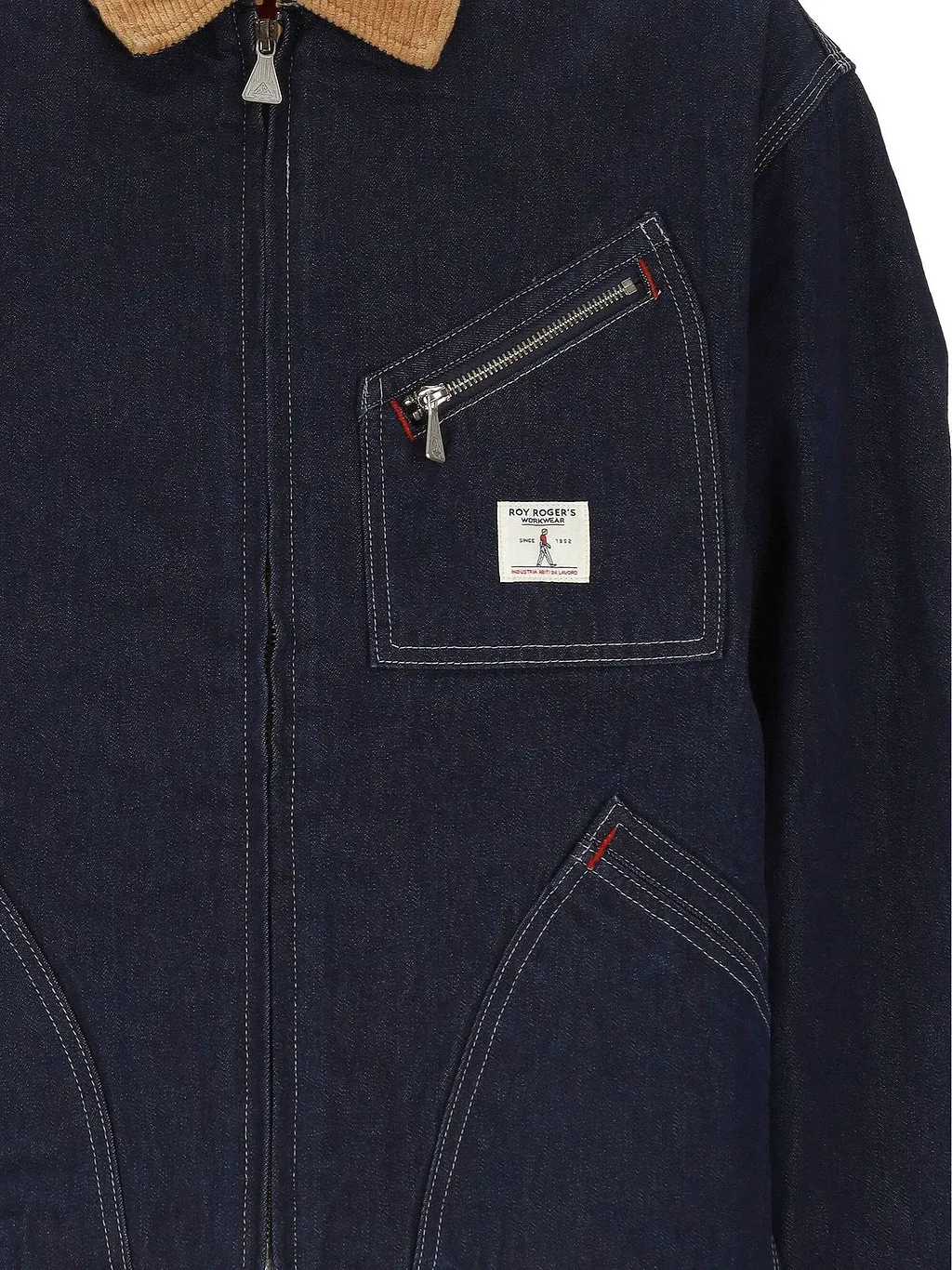 Roy Roger's Workwear Zip Denim Jacket