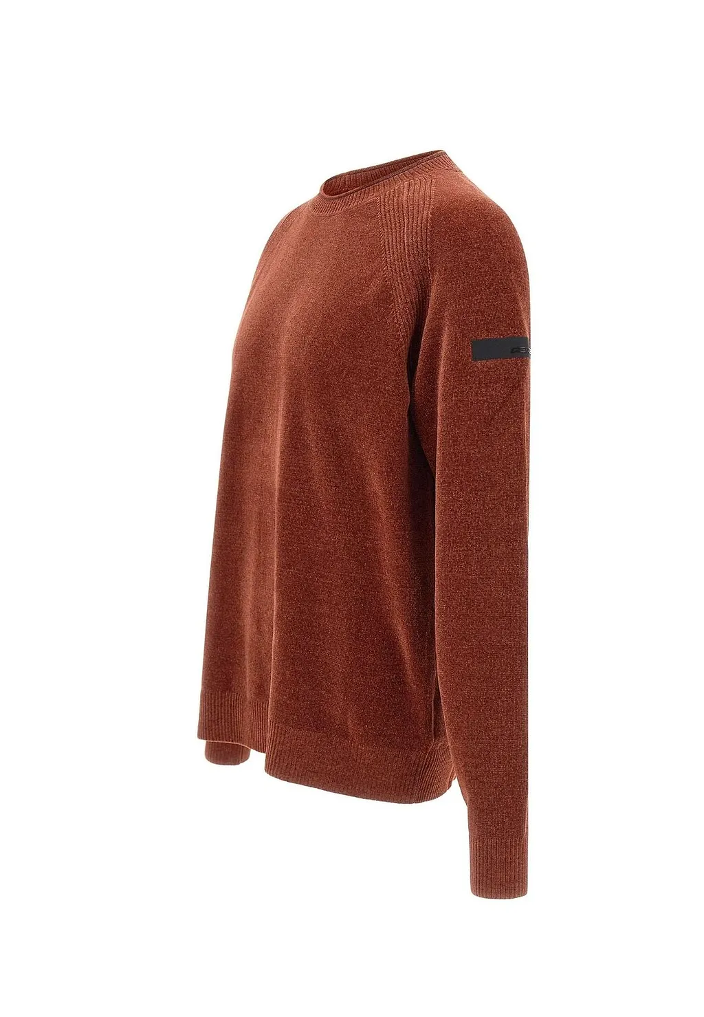 Rrd Velvet Ribbed Knitted Sweater
